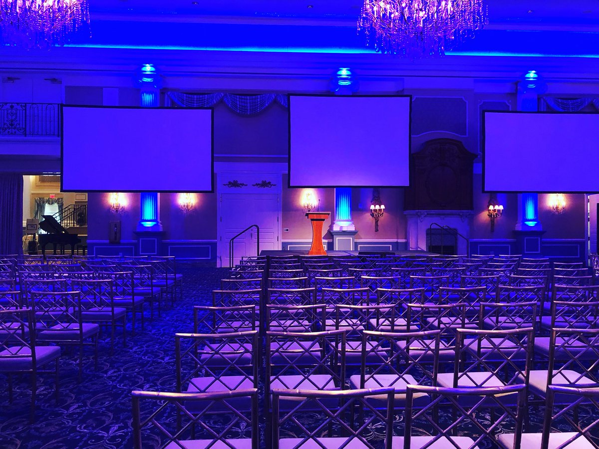 WithumCPA's tweet photo. The state is set for tonight’s celebration! #WithumNPR https://t.co/iCq5WiEvpV