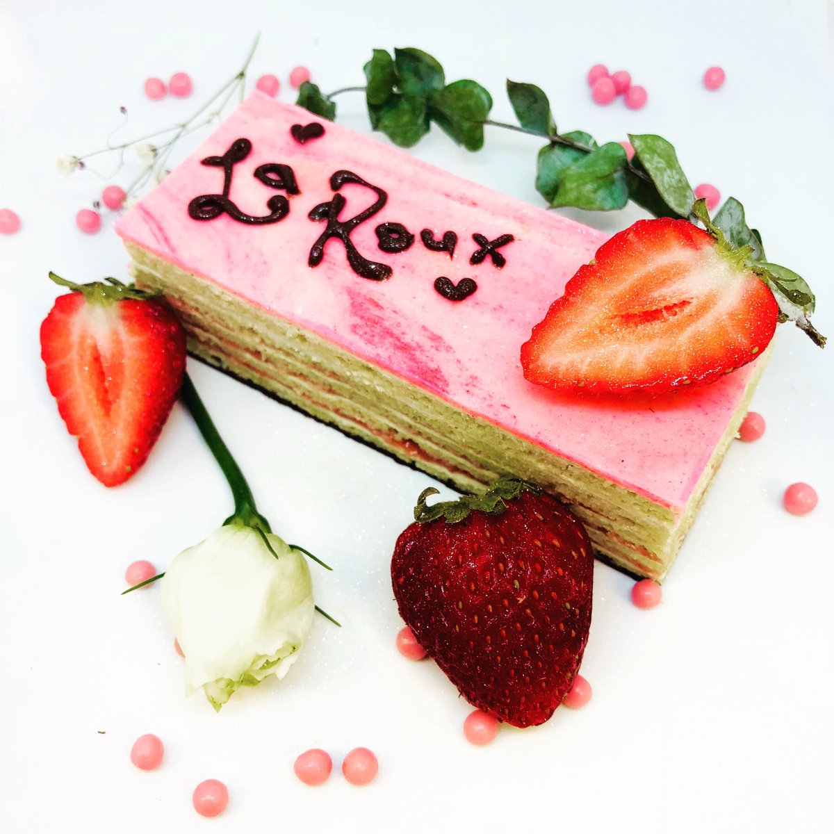 When autumn has got you down, the Strawberry Rose Opera Slice will get you up again ☺️.

.

.

.

.

.

#victoria #bc #food #foodphotography #tasty #bakery #delicious #treat #treatyoself #sweet #strawberry #cake #instagood #tourismvictoria #yoga