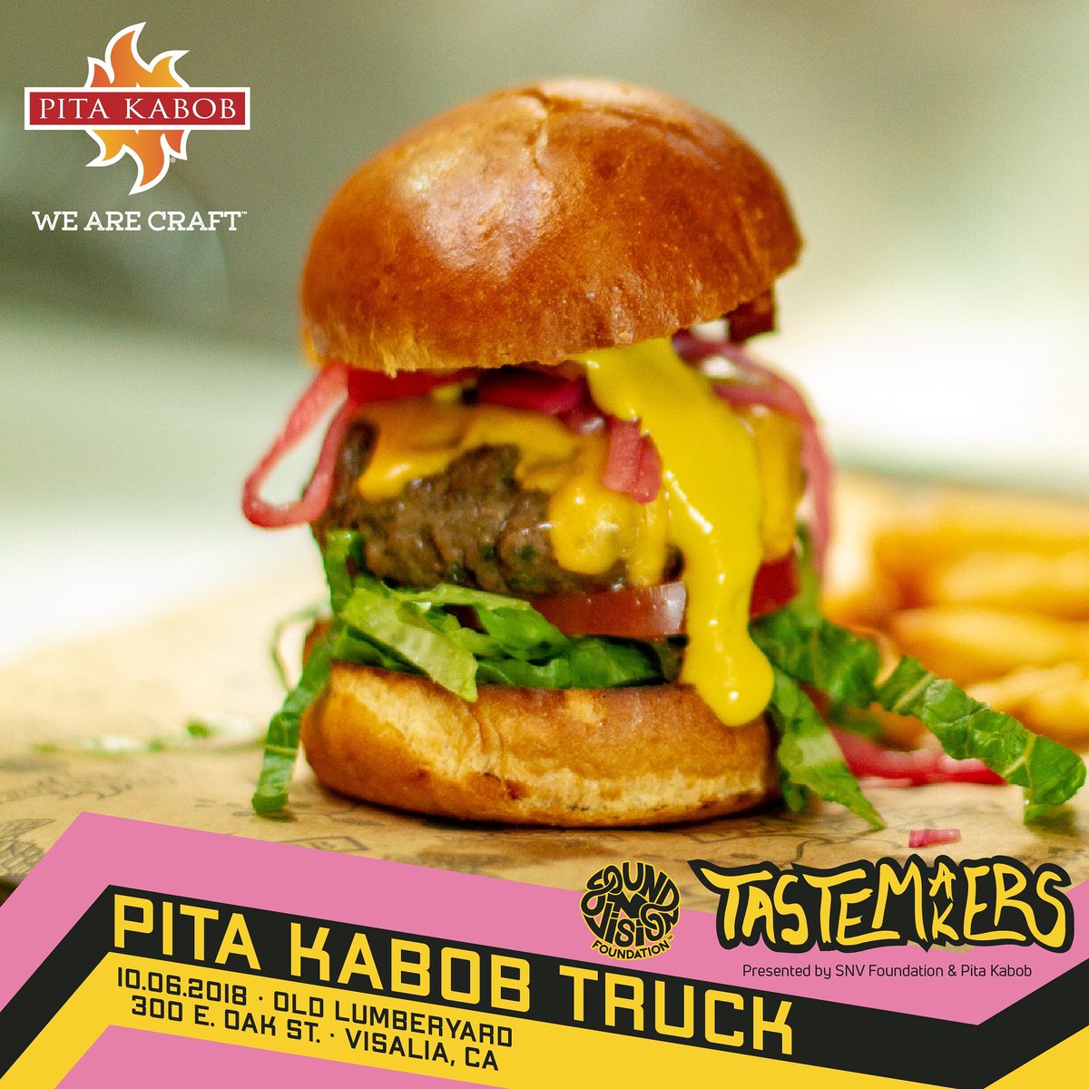 Sliding into your DMs like 🍔

We'll be having the <a href="/PitaKabob/">Pita Kabob</a> Truck slangin' your favorite Meditarranean-style sliders for #TastemakersFestival2018! 🙌