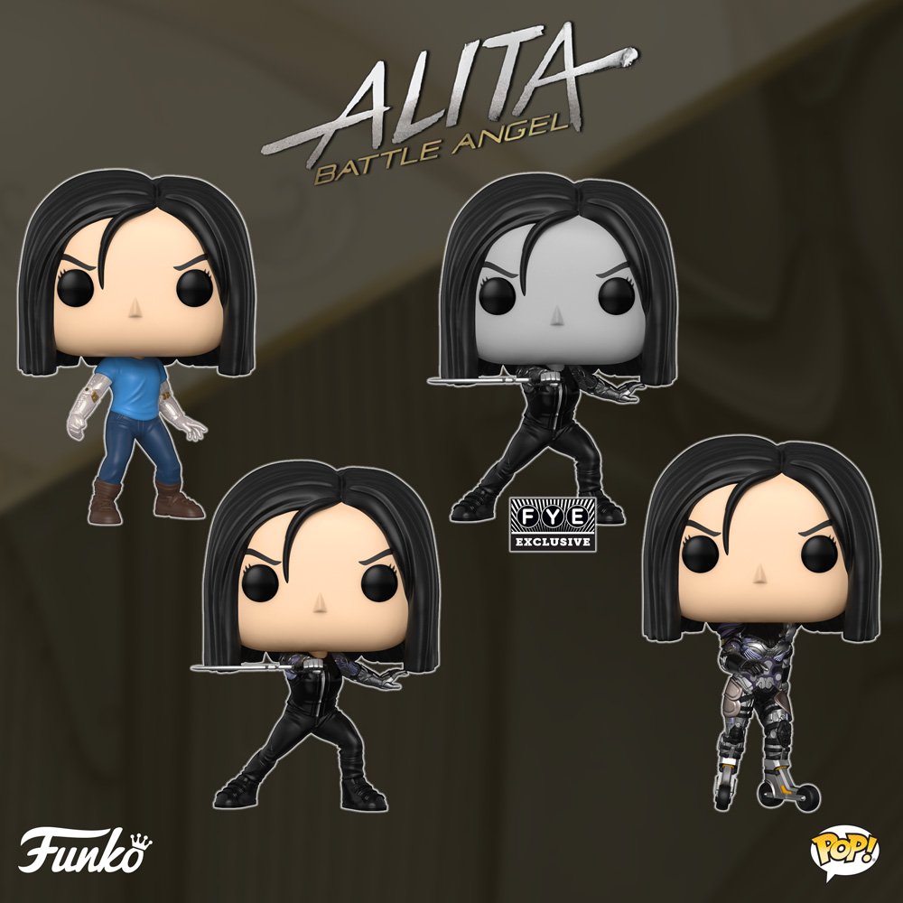 on Twitter: "Coming Soon: Alita: Battle Angel Pop! #Alita https://t.co/FANfer7NEM https://t.co/9aAr6LGMSI" / Twitter