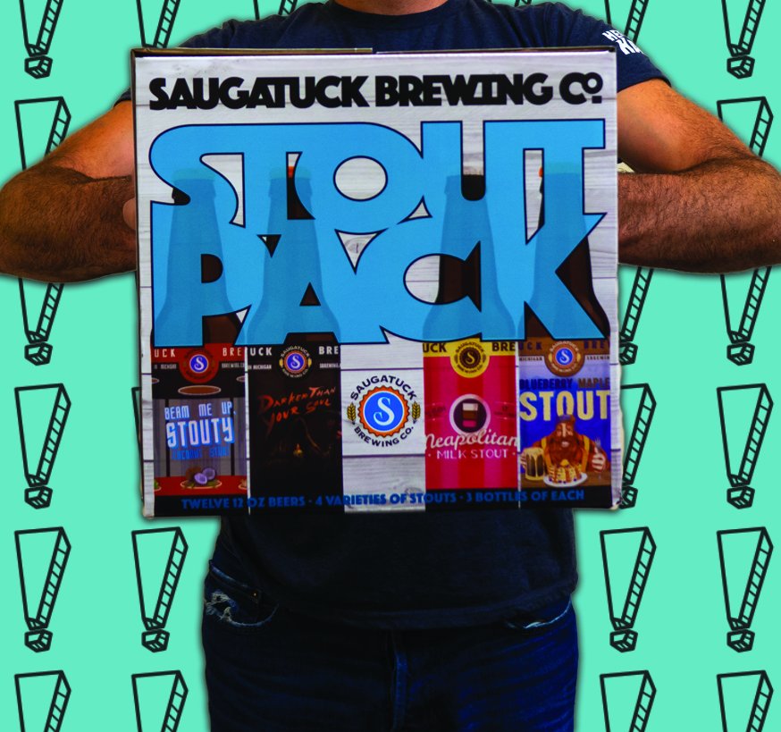 saugatuckbrew's tweet photo. π€ Can't decide what to pick up tonight? When in doubt, Stout! Our Stout Packs are BACK for the fall and winter seasons! #HeresToHappy #WhenInDoubtStout #StoutPack #StoutSeason https://t.co/39dF49Fc73