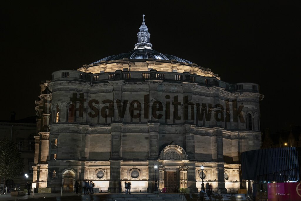saveleithwalk's tweet photo. Spotlight still firmly on #saveleithwalk https://t.co/P1xhiuCpYE