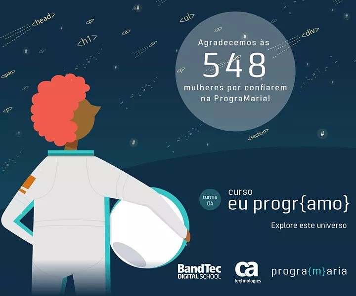 mayolivre's tweet image. Tivemos 548 inscrições em 6 dias. Isso me emociona! 👩‍💻👩🏻‍💻👩🏼‍💻👩🏽‍💻👩🏾‍💻👩🏿‍💻 @programaria #programaria #vamosjuntas