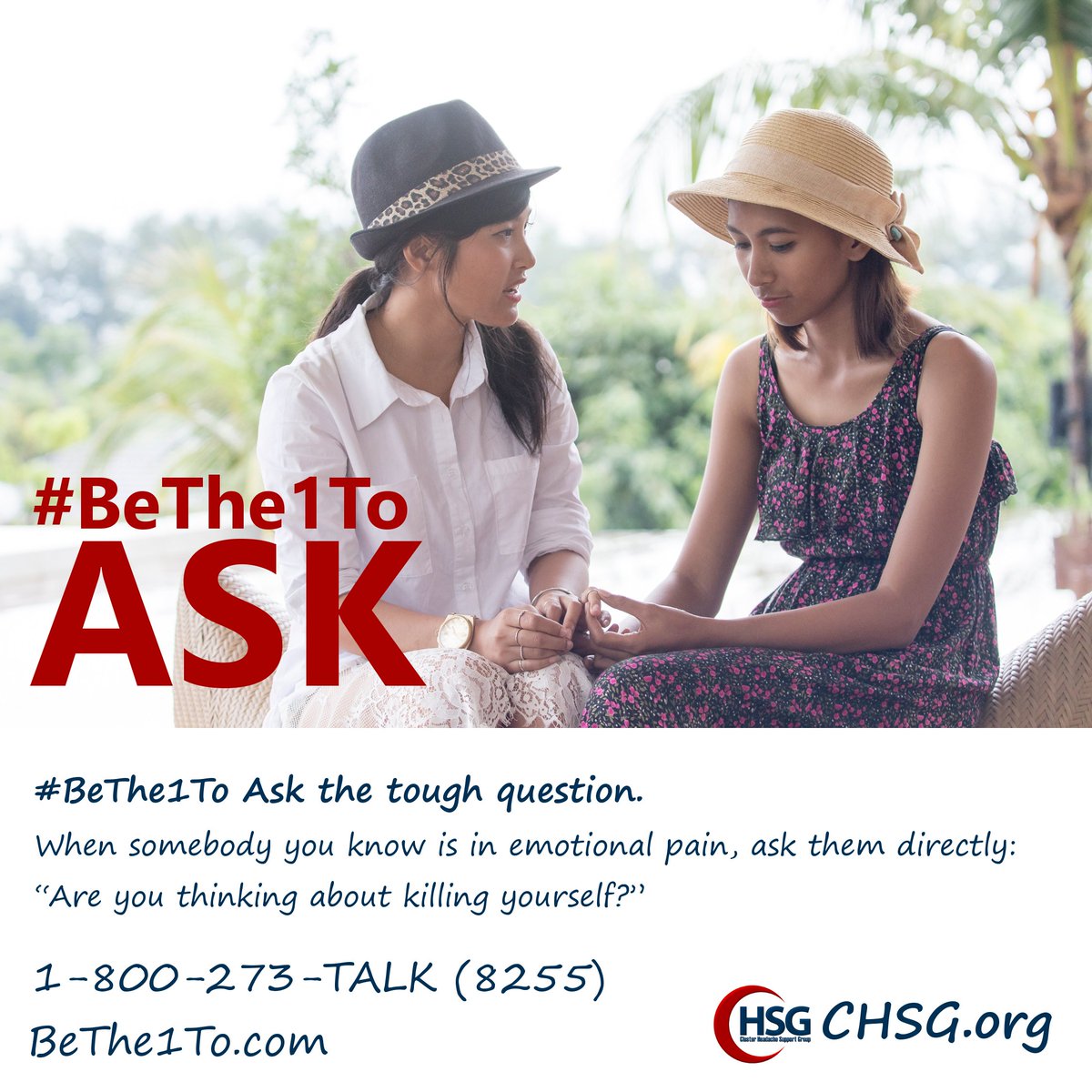 September is National Suicide Prevention Month. suicidepreventionlifeline.org