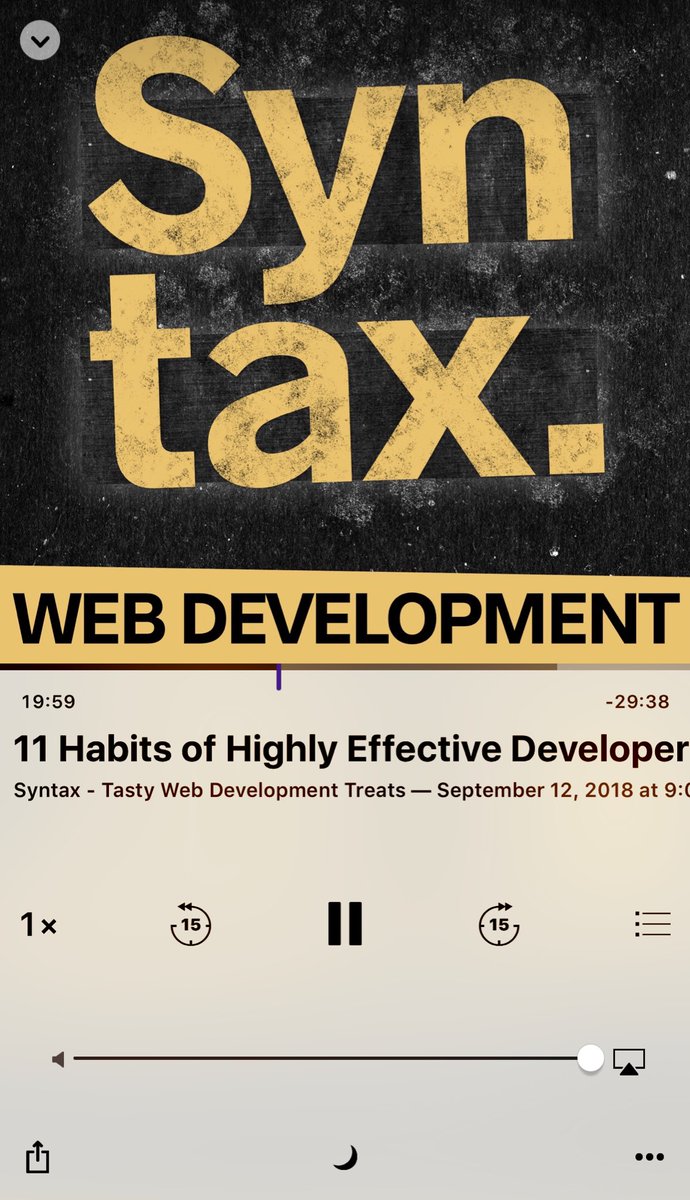 maison_moa's tweet image. @syntaxfm is one of the best web dev podcasts out there 💆‍♂️#webdevelopment #webdev #syntaxfm