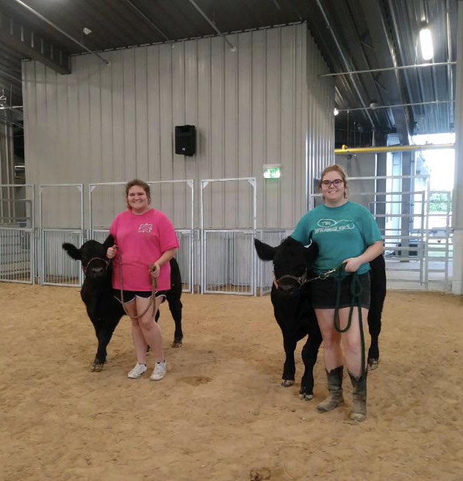 Our Lee FFA members are back in the barn with their projects for BYF