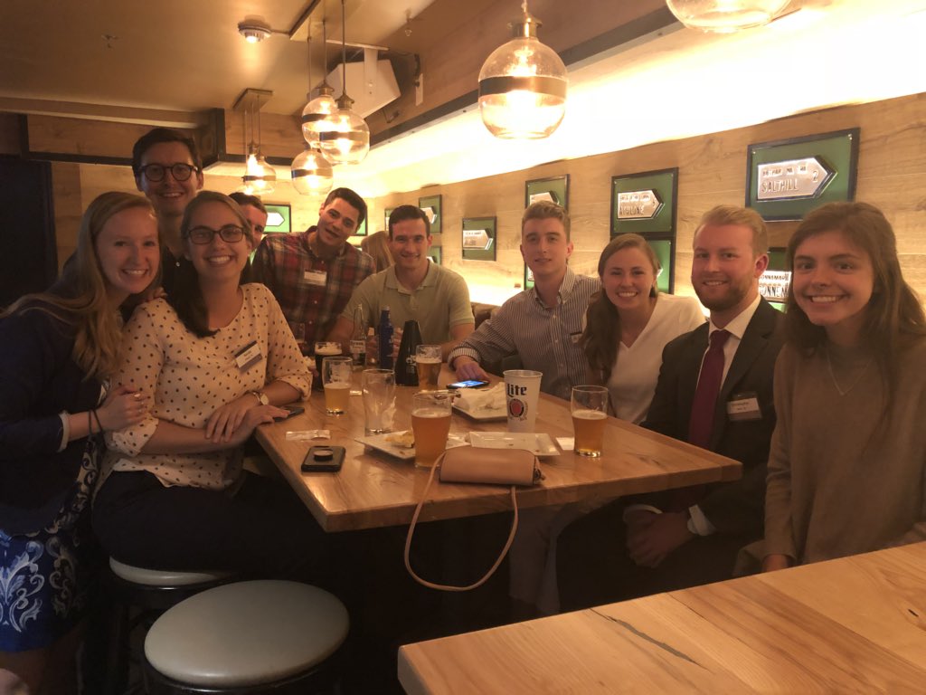 PC_FOLD's tweet photo. Welcoming our newest members of the #FOLD to Boston! #foreverafriar @BostonPCAlumni https://t.co/TilS1i7caX