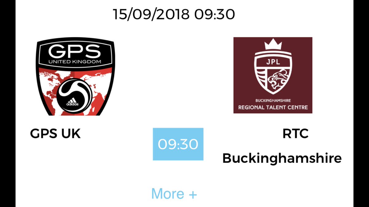 stenning_lee's tweet photo. This Saturday 15th September sees @bucksrtc u15s return to @JnrPremLeague action against @procisionfc (away). 

#avision4football 

@JPLRTC https://t.co/8DSWeR2yqA