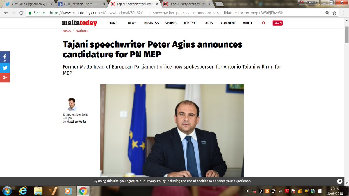 thorny_thorn's tweet photo. @salibalex Now you know who is behind @EP_President @peteragius_eu getting Casa 'complient@ and a hall @Europarl_EN after #HateBlogger @adriandeliapn #Biccablogger @dcgblog ! An inside job ! @JunckerEU @eucopresident @Miriamdalli @JosephMuscat_JM @LovinMalta @josefcaruana https://t.co/fTSDK6MQYU