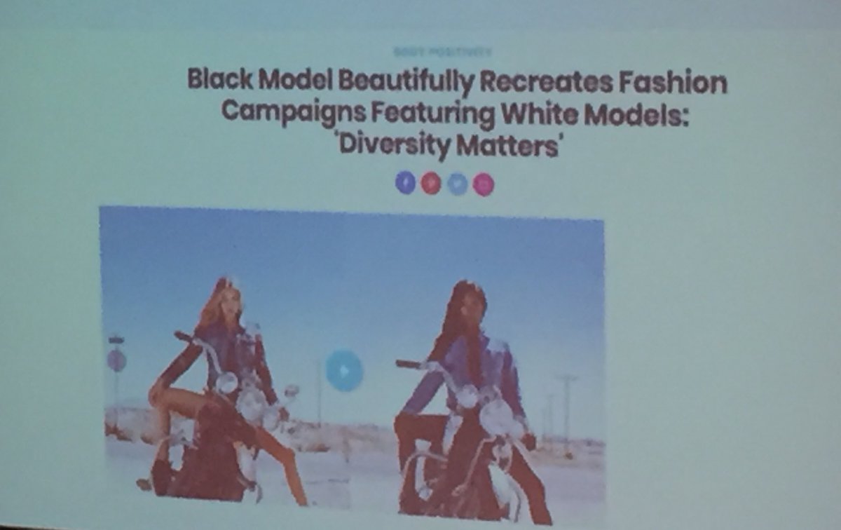 sjcermak's tweet photo. If you are not intentionally inclusive, then you’re unintentionally exclusive. The world really looks like a blend of ethnicities with huge buying power. Something isn’t adding up with one-sided content. @KarenOkonkwo #WIDATCON18 #womenindigital https://t.co/dYuKNH7iTU