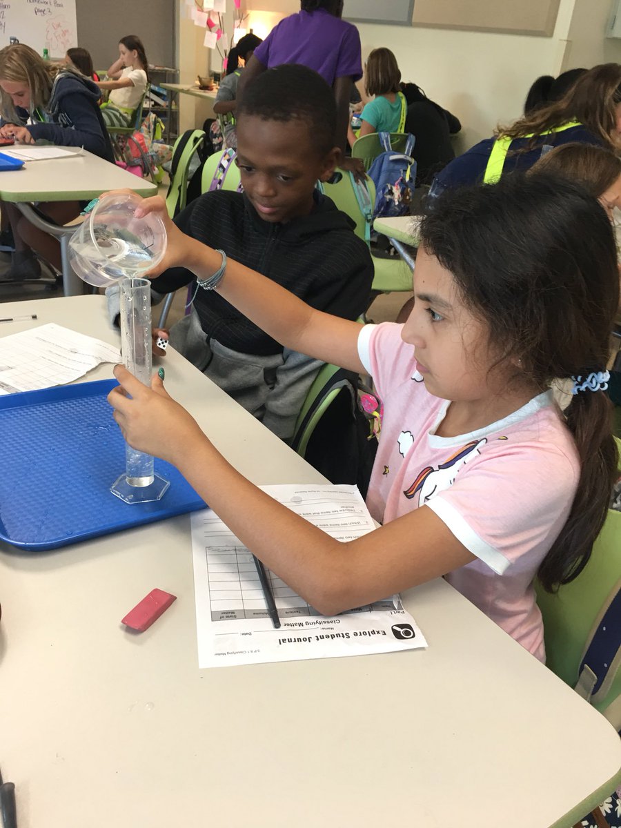 MrsQuadagnoTCS's tweet photo. Calculating the volume of irregular solids, learning how to accurately read a graduated calendar, collecting data, and observing properties of matter! #Explore #5thLearning #5thScience #TCSscience @STEMscopes https://t.co/DEK98FdWH9