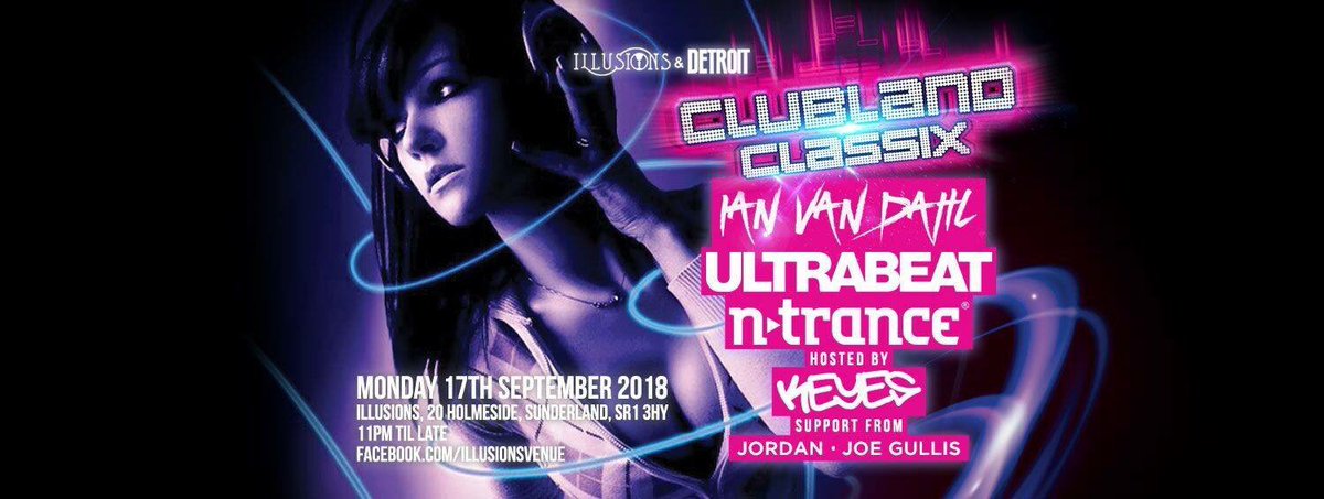 Ahead of his headline gig during Sunderland’s Freshers Week, the lad himself @IanVanDahlDj will be on Dance Revolution tomorrow with <a href="/scottmcgerty/">Scott McGerty</a> and he’ll be playing a few tracks too! #Freshers #UOS #Rave #Eurodance #

<a href="/sunderlandsu/">Sunderland Students' Union</a> <a href="/UniOfSunComms/">Uni Of Sun Comms</a> <a href="/sunderlanduni/">University of Sunderland</a>