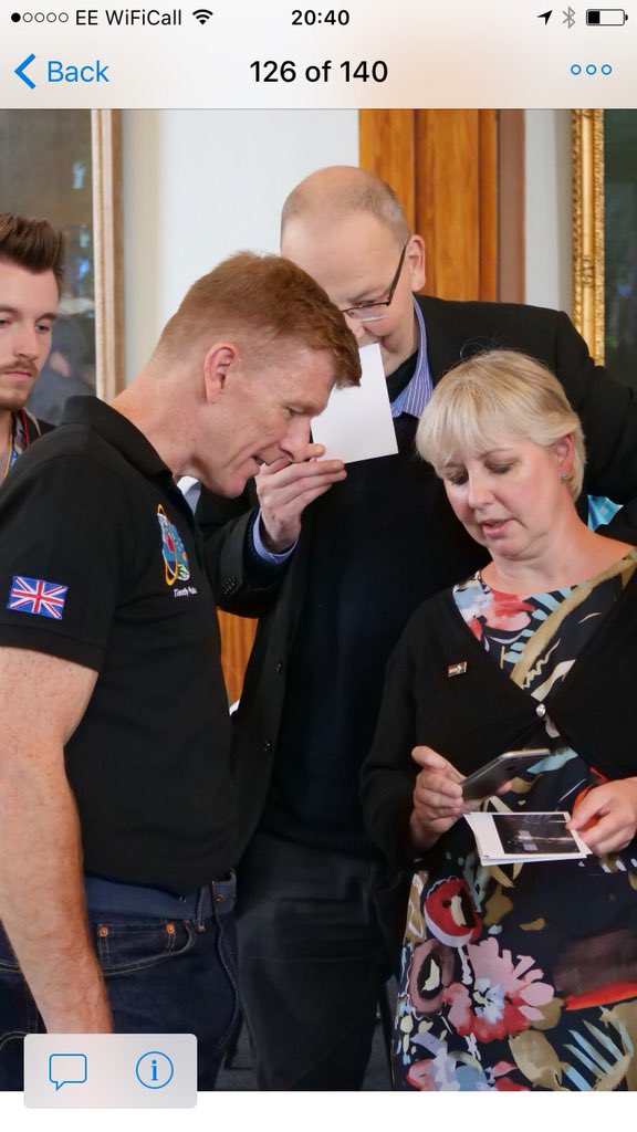 venturethinking's tweet photo. @astro_timpeake @LibbyJackson__ @Crochet_Tim @mrsdenyer @Flightsuit_Tim And we can add #VirtualReality #astrotim to the party https://t.co/GKmR7bSXXZ