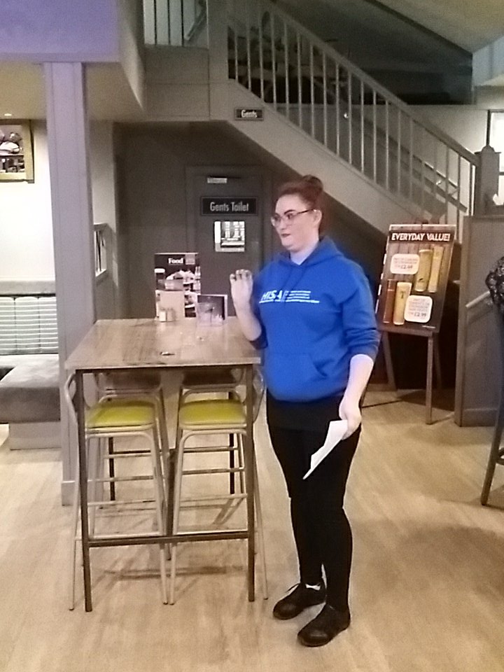 ZiggyStarbucks6's tweet photo. We're having a sensational night at the #FreshNess #HISAFreshers quiz at the Autioneers in Inverness!! Paging @uniquorn92 for help in the Mythology round!! π€π€π€ @tweet_HISA @ic_uhi https://t.co/AEjfspOMZU