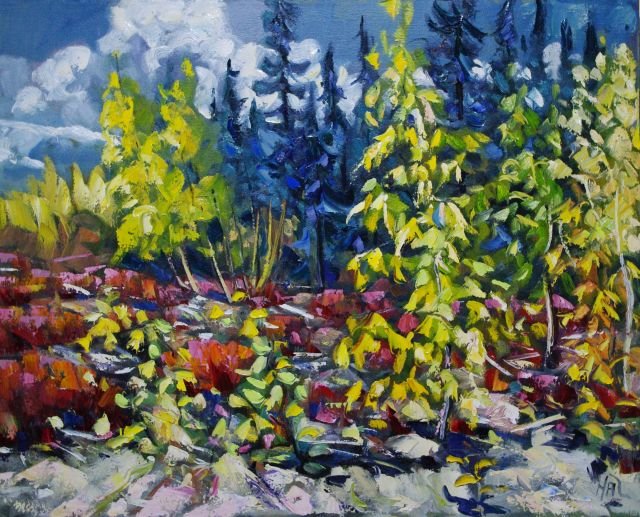 WhatsUpYukon's tweet photo. #HalindeRepentigny’s “Homestay” – Keep the Fire Burning gallery is a collection of all new work that he painted last winter in #DawsonCity.  On display at the #OldFireHall from Sept.14 - 16. https://t.co/jHfEG1tUYs @ArtistProj https://t.co/nn8jnBmtJw