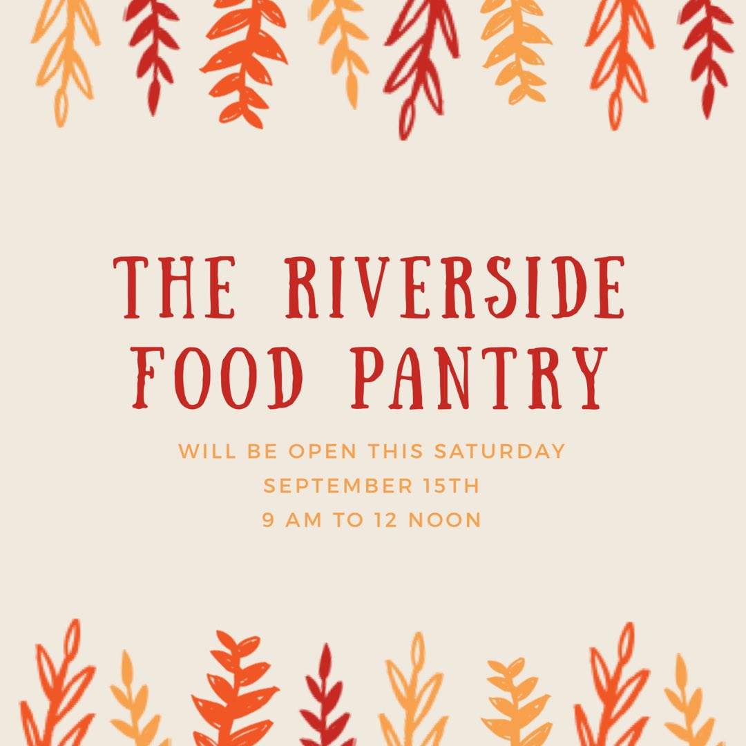 Riverside Hs On Twitter Rhs Food Pantry Will Be Open From 9 12