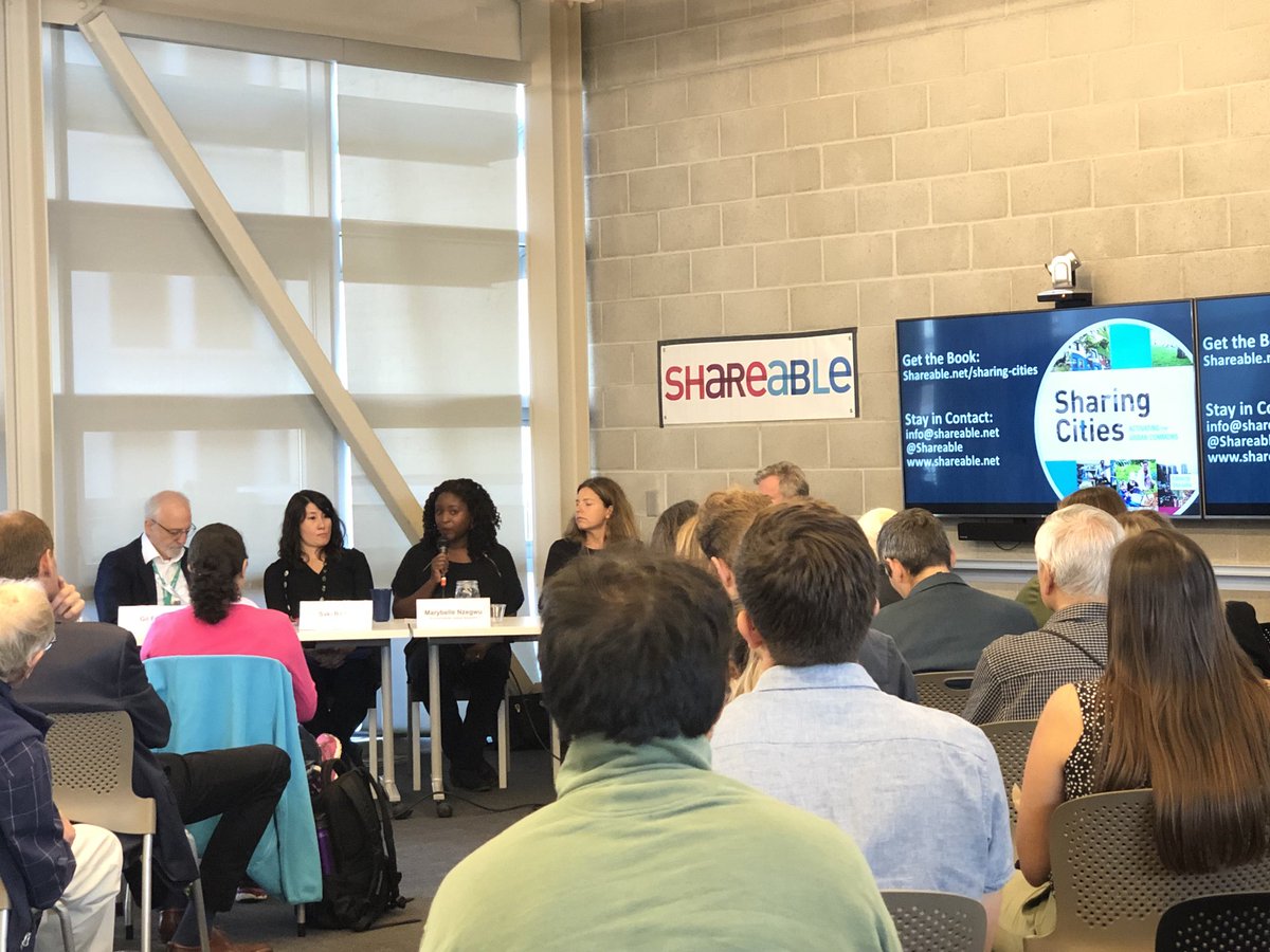 Marybelle Nzegwu informed the audience what is already happening on the ground in West Oakland mitigating climate change impacts, on the community level &amp; local land use &amp; air quality regulation; culmulative impacts can be mapped in #CalEnviroScreen cc: <a href="/WOEIP/">West Oakland Environmental Indicators Project</a> 

#ejforall #AB617