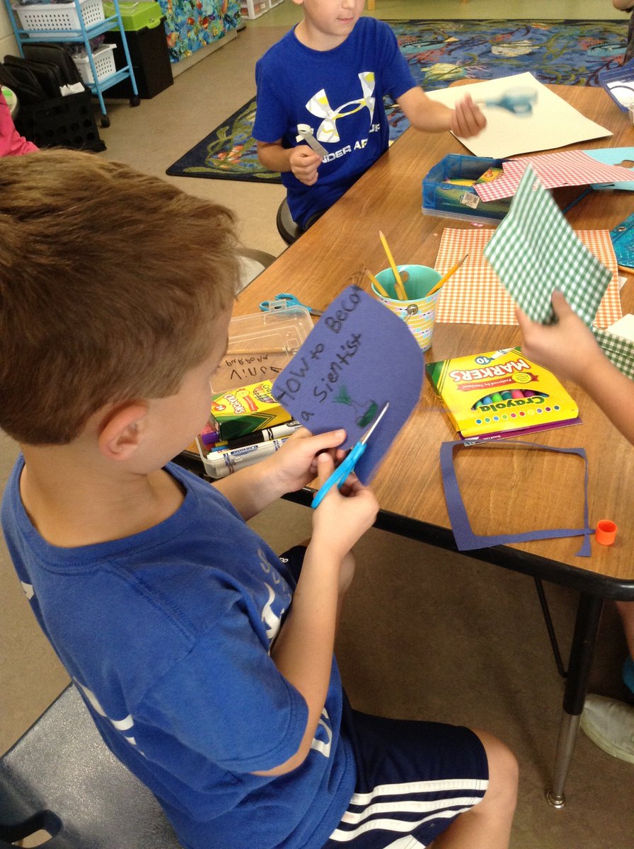 2ndSandberg's tweet photo. 2G is gearing up for our new science curriculum by studying the different types of scientists and the tools that scientists use. Together we created our own science mural! #gotRHpride #artsintegrationmenomonie https://t.co/vomTtAEHET