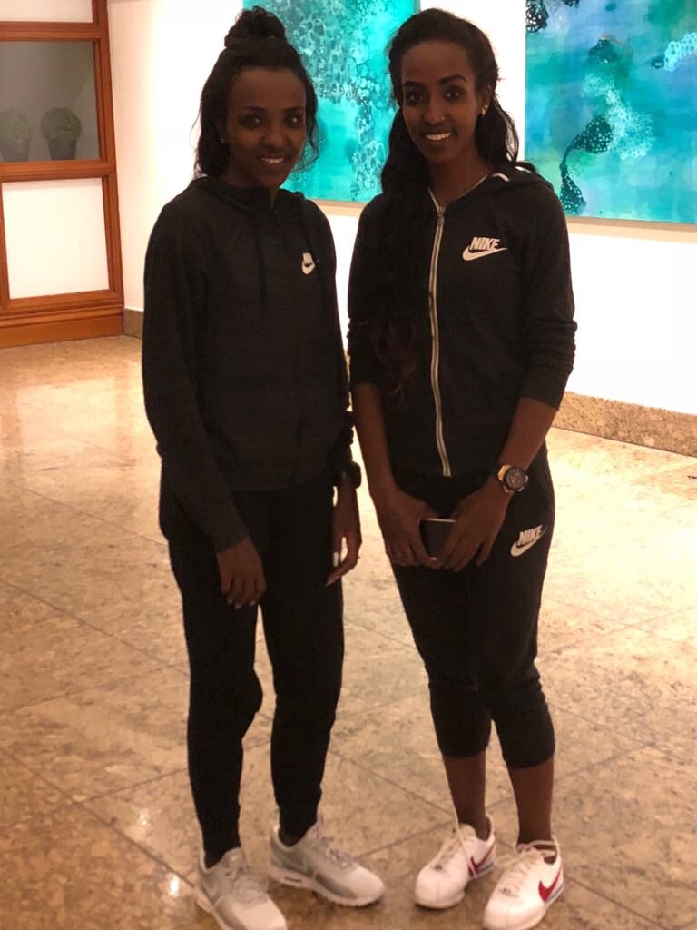Tirunesh Dibaba (@tirudibaba) on Twitter photo Good to have my sister Anna with me in Berlin in preparation for the <a href="/berlinmarathon/">BMW BERLIN-MARATHON</a>. Two more days to go! #justdoit Good to have my sister Anna with me in Berlin in preparation for the <a href="/berlinmarathon/">BMW BERLIN-MARATHON</a>. Two more days to go! #justdoit