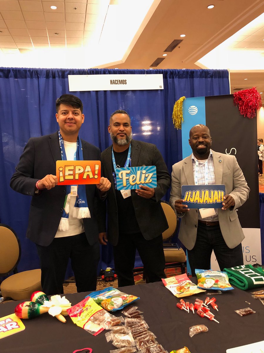 Hacemos Group and representing #lifeatatt atterg18 #hacemoserg18 ⁦@teamjohnsonbham⁩