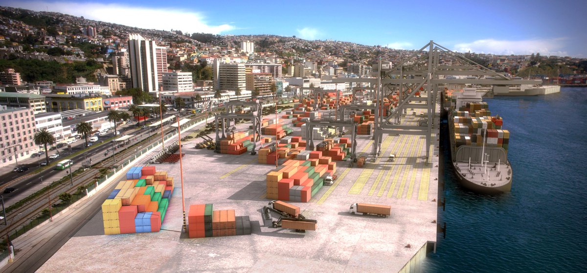 PortValparaiso's tweet photo. Por unanimidad, y después de cuatro años de tramitación, la Comisión de Evaluación Ambiental de Valparaíso otorgó la RCA favorable al proyecto de expansión del Terminal 2. ¡Una gran noticia para Valparaíso, su puerto y los porteños! https://t.co/GWYfLMCEDi