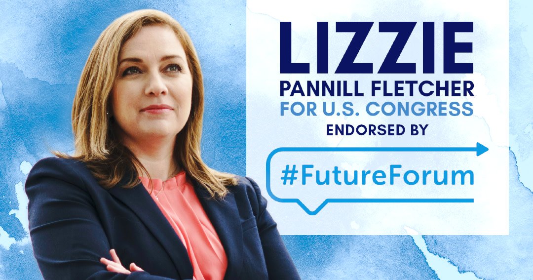 It's time to send new members of Congress from Houston to Washington who represent all of our community. Proud to be part of the #Future40 candidates who can do that. #TeamLizzie