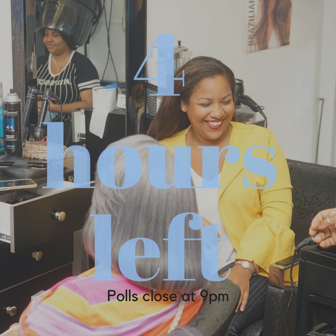 AmandaSeptimo's tweet photo. POLLS CLOSE IN JUST 4 HOURS! Don't forget to stop by the polls on your way home from work. #PrimaryDay #SeptimoInSeptember
Not sure where to vote? Find your poll site here >> https://t.co/pHHfqrsT8a https://t.co/Gc0mQLFw6J