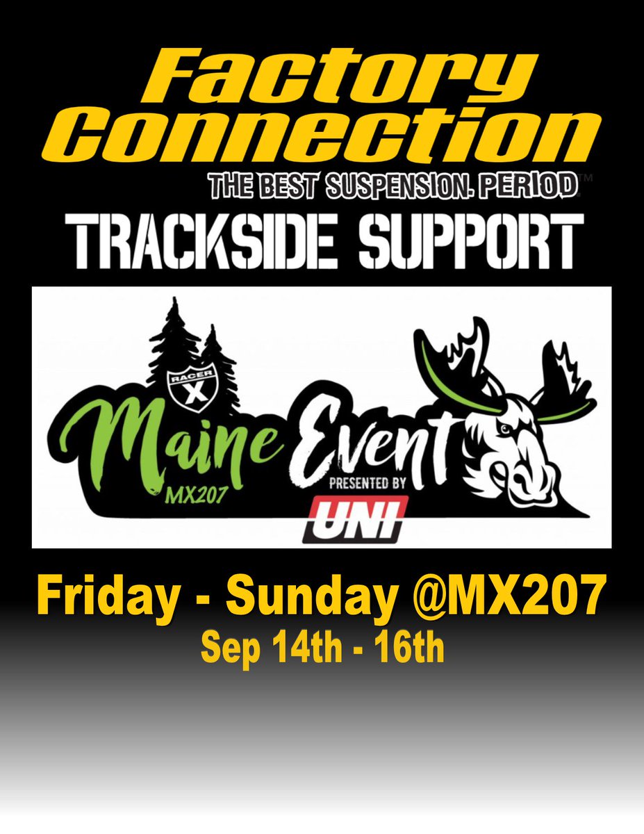 Trackside Support is ON this weekend!