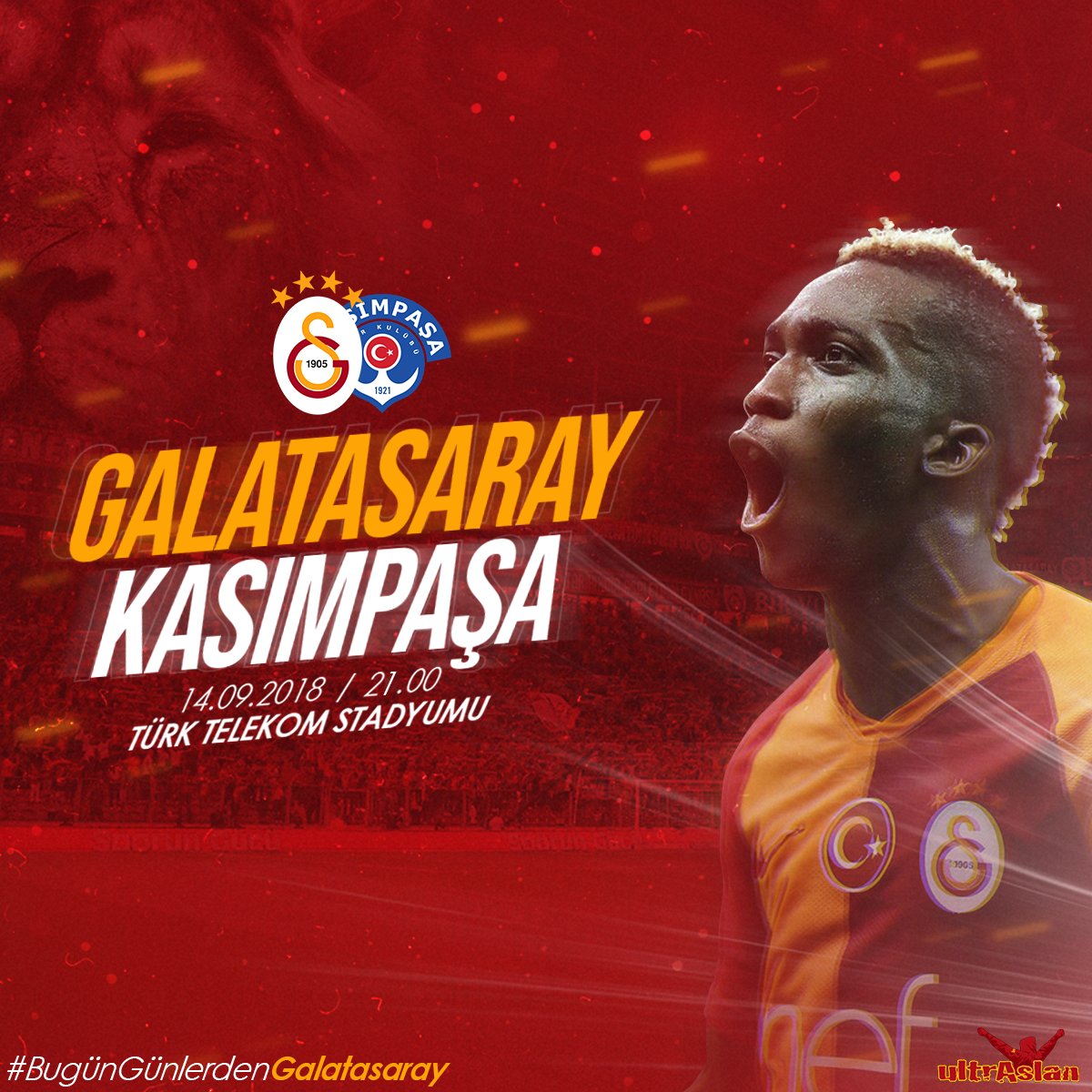 #BugünGünlerdenGALATASARAY

#Hedef22 #ultrAslan