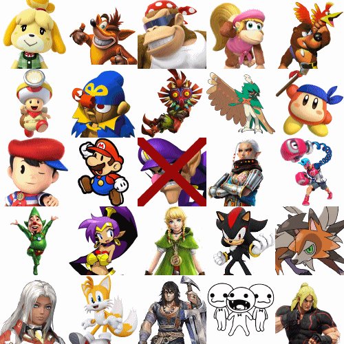 duckhuntplayer's tweet photo. My new Bingo Card for Smash this Direct! https://t.co/tyV3oE9iBG