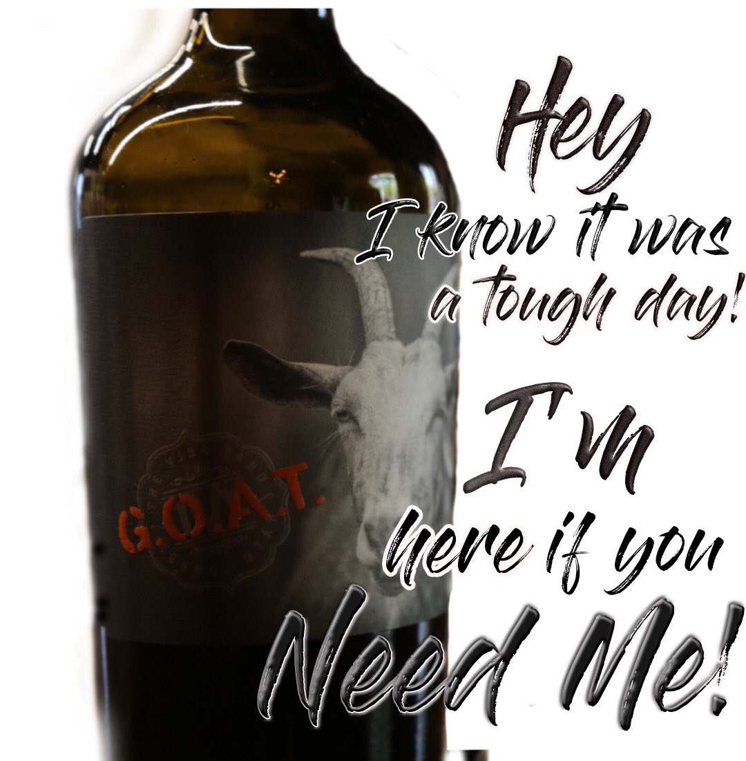 321gaux's tweet photo. Work hard - Wine Down
Special sale: all ๐ท online $15 per bottle. Head to https://t.co/xwlYhcPVoq to pick up a bottle or two for you or for gifts ๐
#thevineyard #goat #moderation #gauxzin #cheerstin #levigneron #sale #smallbusiness https://t.co/jg1CuwqJDQ