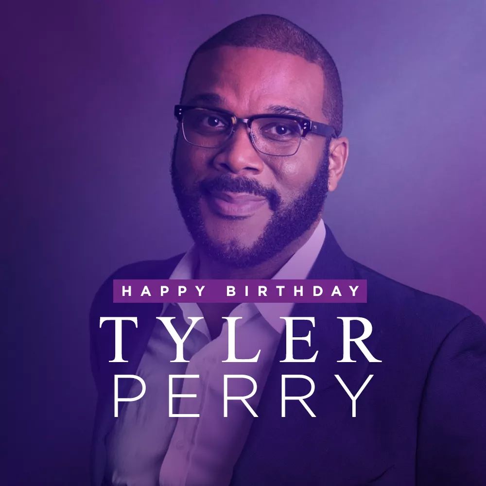 Happy Birthday Tyler Perry 