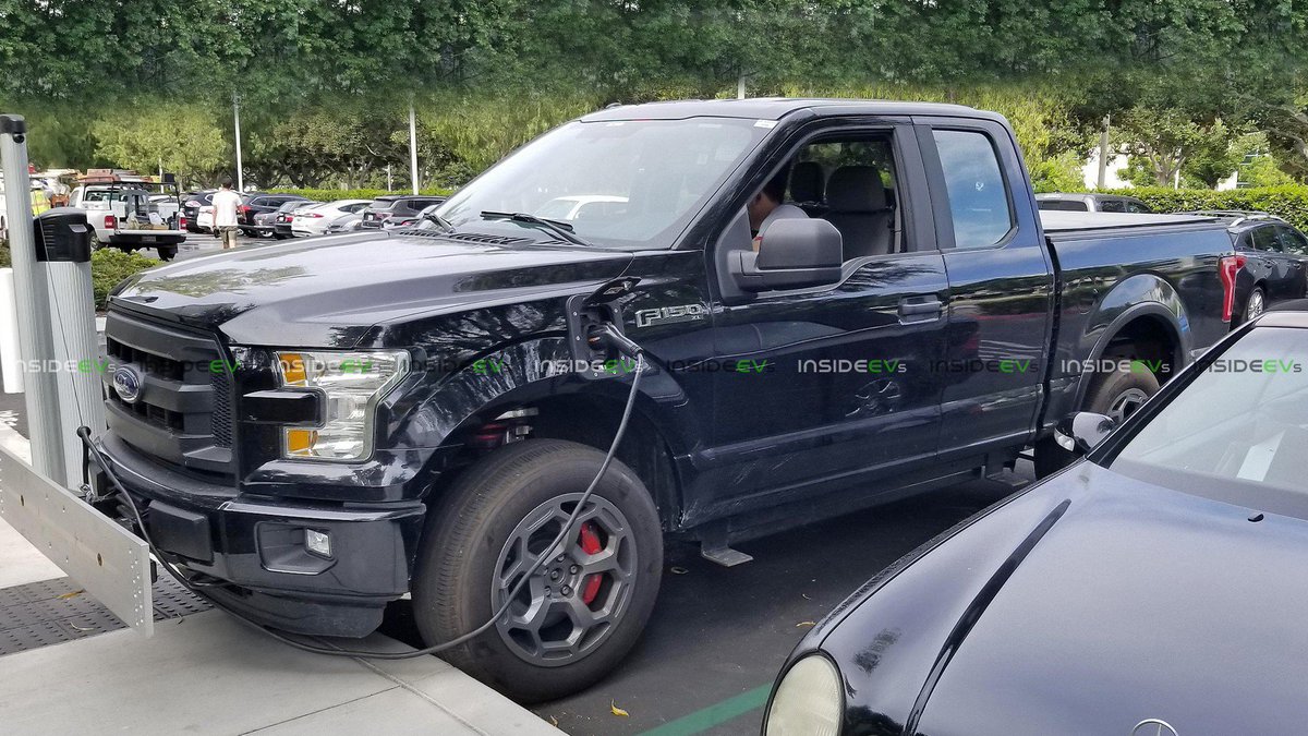 Insideevs On Twitter Is That An Electric At Ford F 150 Nope