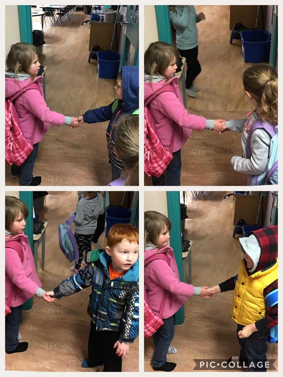 Good morning greetings to each other in the K class <a href="/PrairieSouth/">Prairie South</a>