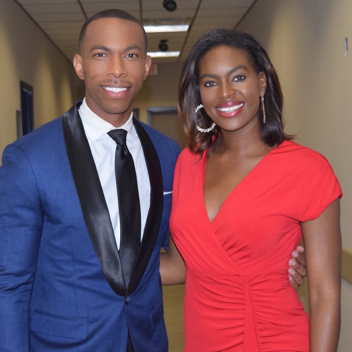 JMartinTV's tweet image. #TBT w/ the beautiful Isis Smalls (Miss Houston 2014). Join us as I return to emcee #MissHouston on Sept. 23 ⁦@SanJacCollege⁩ Theater. 🤘🏾