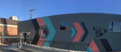 19_Below's tweet photo. Wednesday, September 12 at 4:42 p.m. we welcomed the newest addition to the Bark/19Below family. World - meet our freshly painted Sike. #sikestyleindustries #19_below #BarkProdKC #BarkProductions #KCStreetArt #KCMural #KansasCity #introducing #branding #onpoint https://t.co/Kfc7dHAmSq