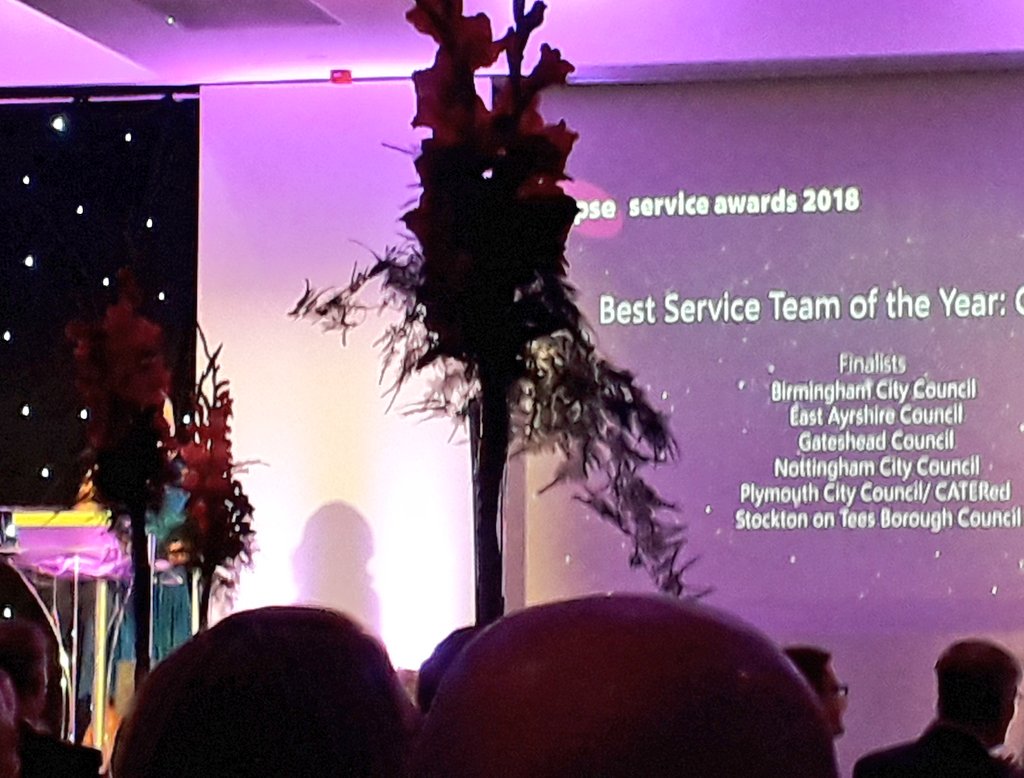 SoilAssocScot's tweet photo. Delighted to be at #APSE18 annual service awards with @EastAyrshire, finalist in the Best Service Team: Catering Service award. Huge congratulations team! @markHD98 @ElenaWhitham @douglas_reid12 @apseevents @apsetweets https://t.co/t4ziG7MkBp