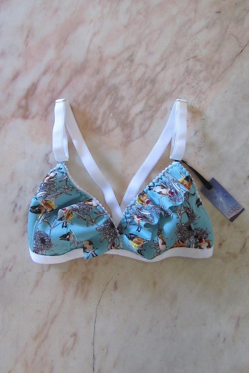 frilly bralette