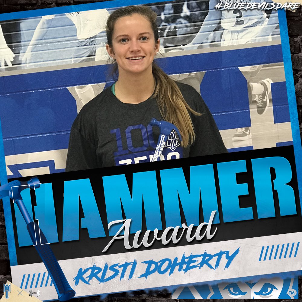LTU_WVolleyball's tweet photo. Last weeks Hammer and Shovel award winners were Lexi and @dohertykristi. Congratulations! Prior recipients: week one - Alysha (Shovel)/Zakia (Hammer) and
week two - Nichole (Shovel) and Vara (Hammer).

Week Four winners announced tomorrow, Friday, Sept. 14. https://t.co/JdMawfwB8n