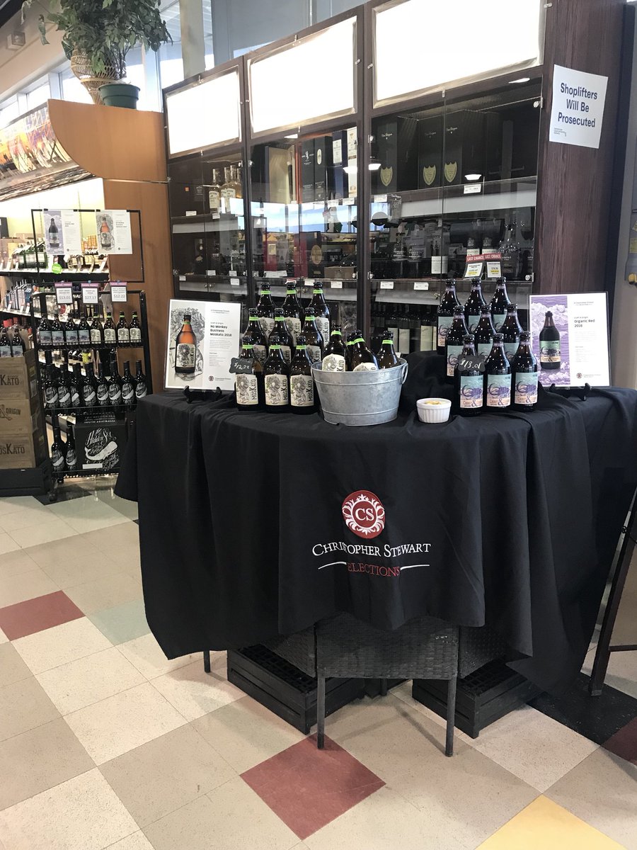 CSWS_SK's tweet photo. We are set up and ready to pour at 490 McCarthy Blvd in North Regina today from 3-7PM!  Come and try the @craftandorigin #organic red and #NoMonkeyBusiness white #Moskato. #SeptemberSips #TastingAlert https://t.co/U4L0W7lNsO