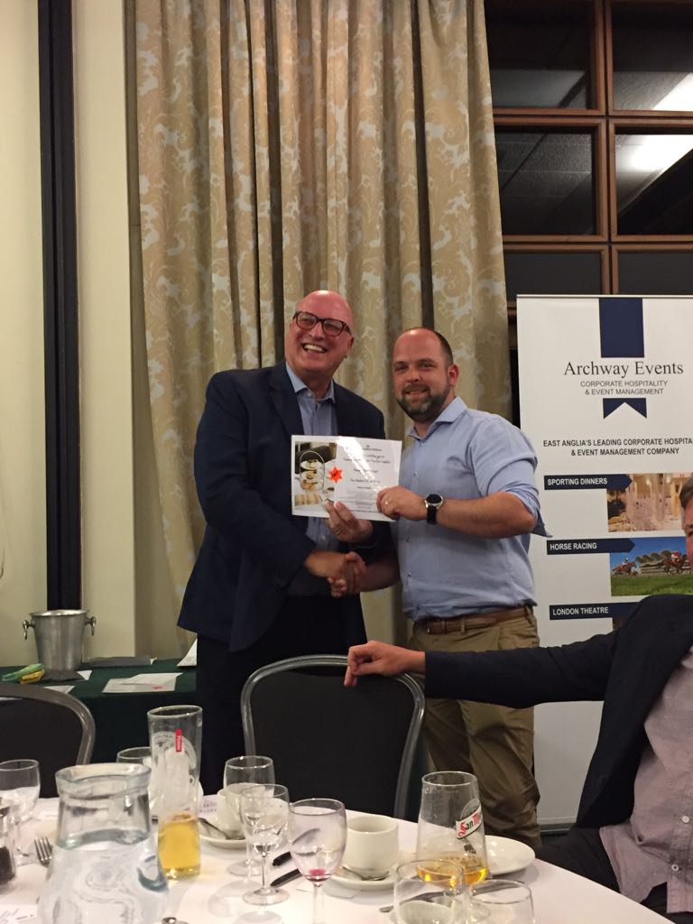 RobertJNewell's tweet photo. Great day of golf at Norfolks biggest celebrity golf day! #LastPlace #ScotlandsNo1 @archwayevents @MrGunny1963 https://t.co/s11DW0x2jN