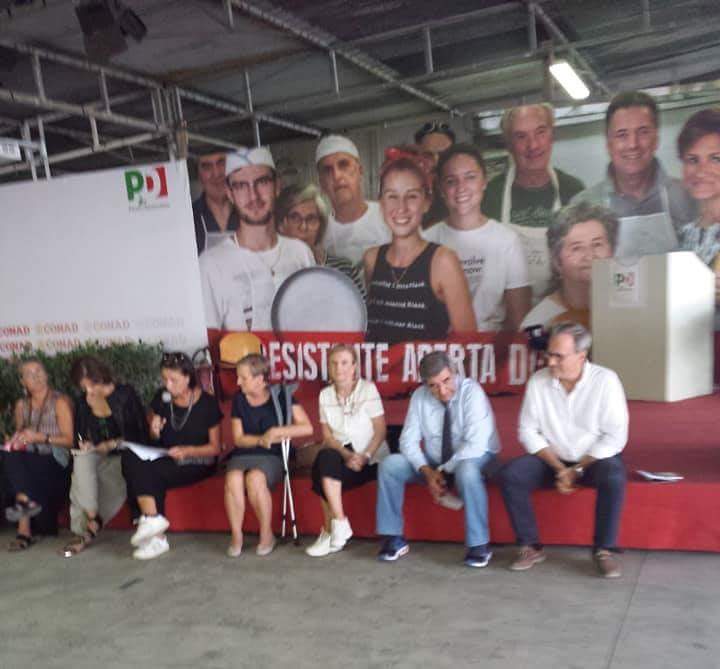 vannaio's tweet photo. Festa dell'Unità
#PdModena
#PonteAlto
#Scuola e diritto al futuro: dove c'eravamo lasciati?
Bellissimo incontro con tanti che sono coinvolti nel lavoro educativo attorno alla scuola. Grazie! Con #ManuelaGhizzoni
#LuigiGuerra #GraziaBaracchi.
@SenatoriPD https://t.co/FToeNqzkhB
