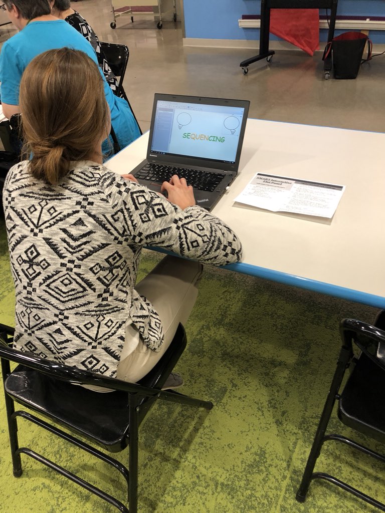 LTavarezECISD's tweet photo. Another awesome learning session after school today with @WestElementary4 teachers taking on a @SMART_Tech Task Challenge creating lessons! Great job y’all! 🍎❤️🙌🏼💻 #techtimewithtavarez @EctorCountyISD @TechECISD #techytribe https://t.co/qlVpTAFPfl