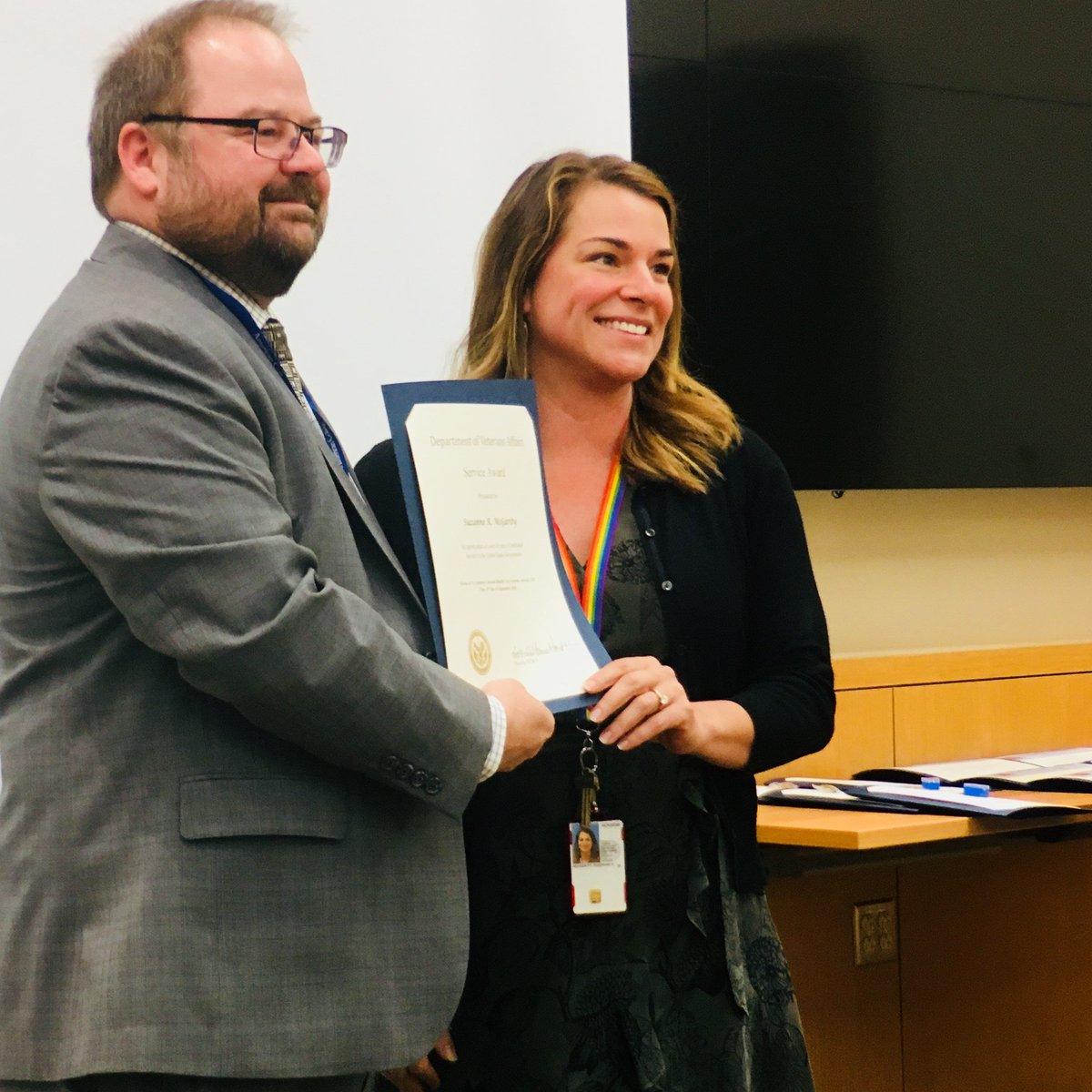 RMIRECC's tweet photo. Congratulations @BrainDocMcG on 10 years of dedicated VA service. Thanks for all you do to support #Veterans https://t.co/lKUbHOVE9h