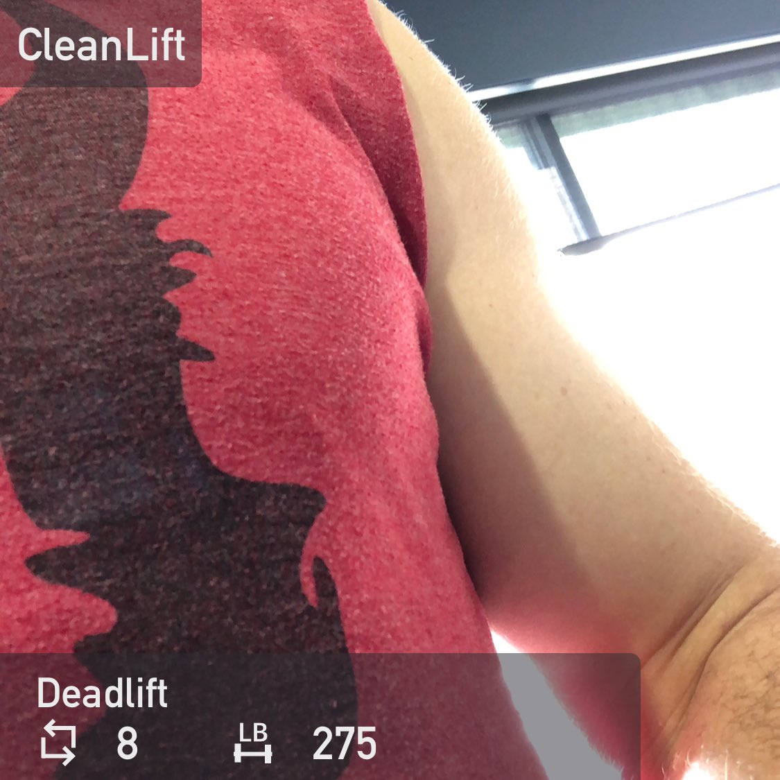 dylanallen's tweet photo. I’m not one for gym selfies, but my bro’s app has this neat gym brag selfie feature, so if you are into gym brag selfies, check it out! Also, here is an awkward selfie. #cleanlift https://t.co/vDxXLhqOgL