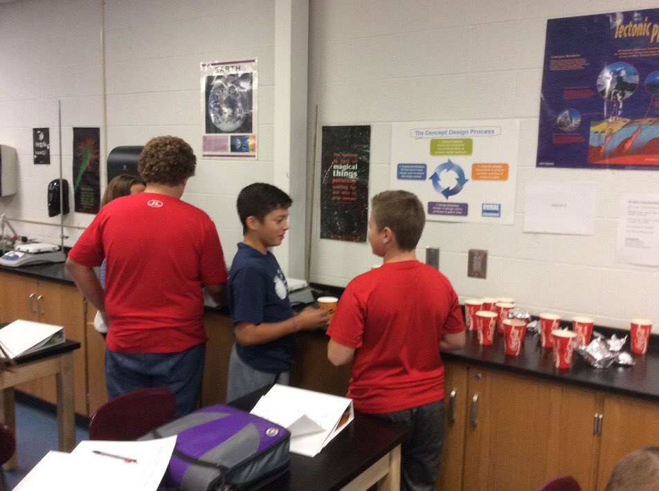 mapletonproud's tweet image. Medical Detective students tested their senses today.