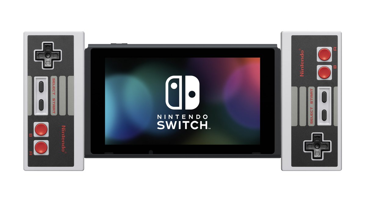 Nintendo anunciou controles de NES feitos para o Switch DnAdzXbUcAAMj4O