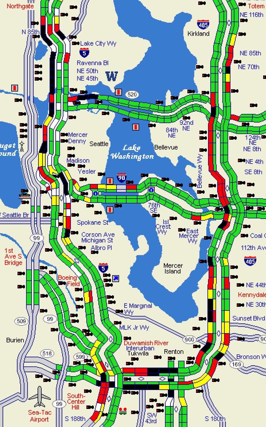WSDOT Traffic on Twitter "Earlier crash at the SB I405 / I5