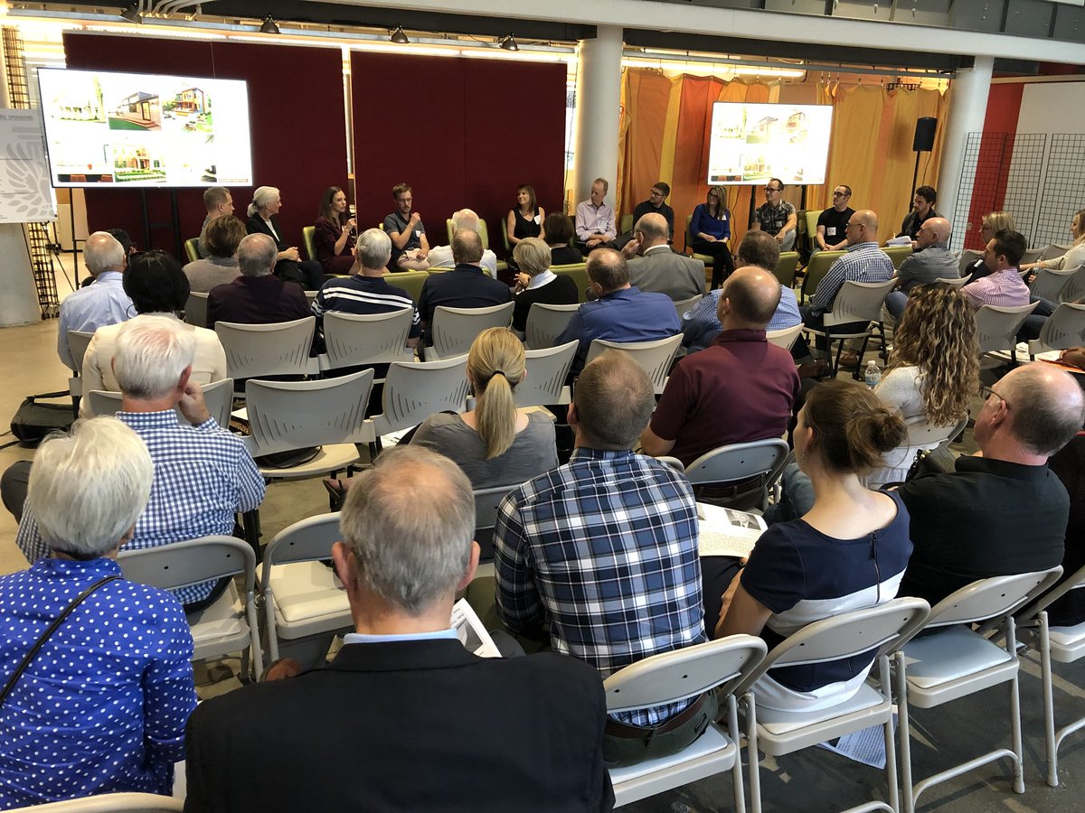 #aiaindyhometour panel discussion at the September AIA Indy Program - great views on the benefits of working with an #architect!
