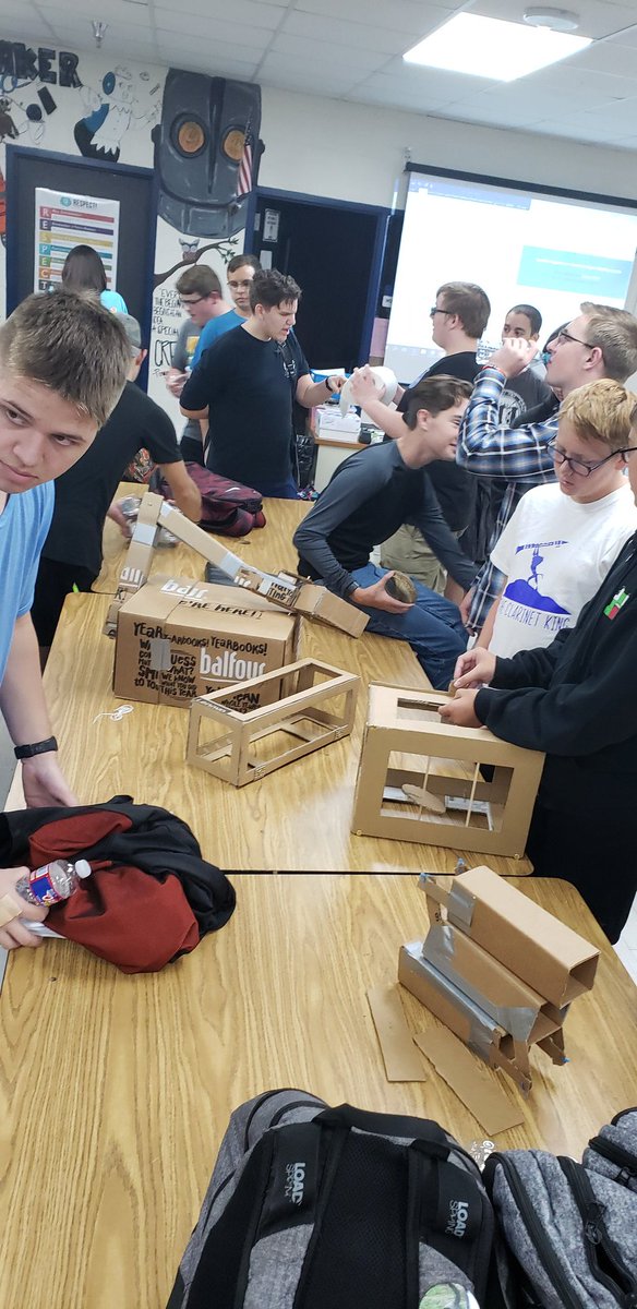 BH_Stem's tweet image. Working on cardboard prototypes for @BESTRobotics #currenteventsBESTRobotics #Thanks2BestRobotics 
@barbers_hillhs @BHEagleCTE